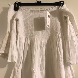 White  size xs never worn